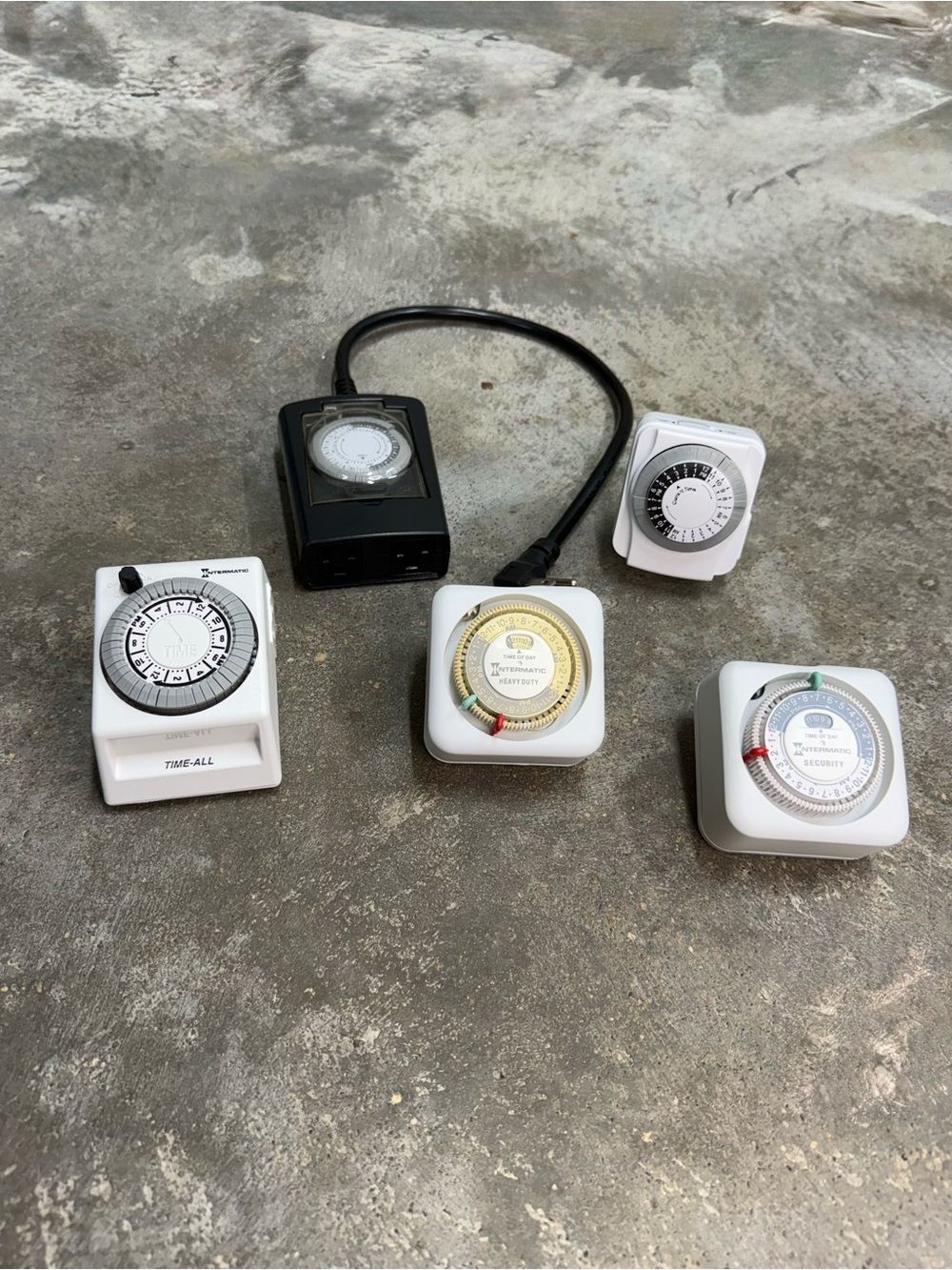 Lot 5 Intermatic Utilitech Plug In Outlet Timers Tested Indoor Outdoor